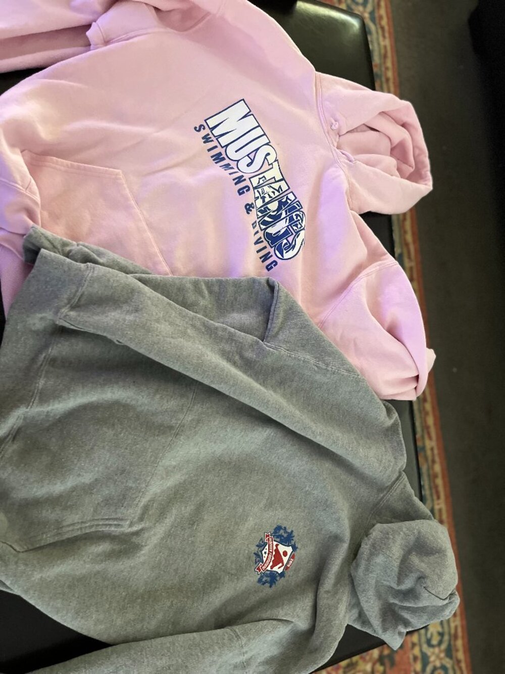 2 hoodies